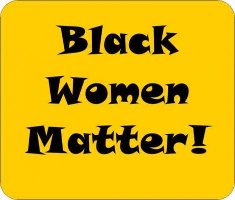 Black Women Matter Black Art Mouse Pad